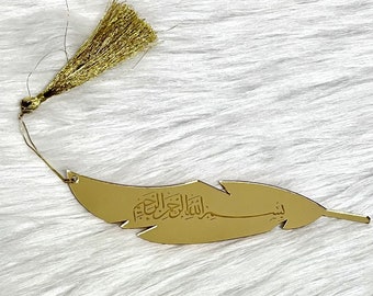 Feather model bookmark 13.5 cm / RAMADAN / MUBARAK