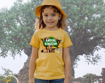 Animal Kingdom Toddler T-Shirt, Safari Jungle Tee, Disney Vacation Outfit