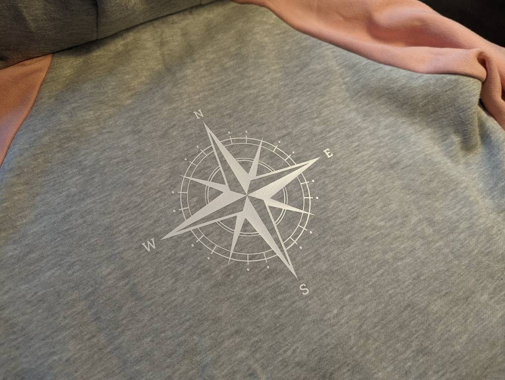 Wind Rose, Compass Rose - Plotter Template, Plotter File (SVG and DXF ...