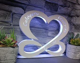 lampada cuore - heart lamp