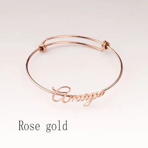 18K Gold Name Bracelet for Women: Personalized Custom Jewelry, Birthday Gift Ideas, and Elegant Gifts for Her