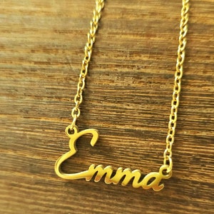 Personalized Name Necklaces, Script Name Necklaces, Customized Name Necklace, Gift for Her, Personalized Gift B787