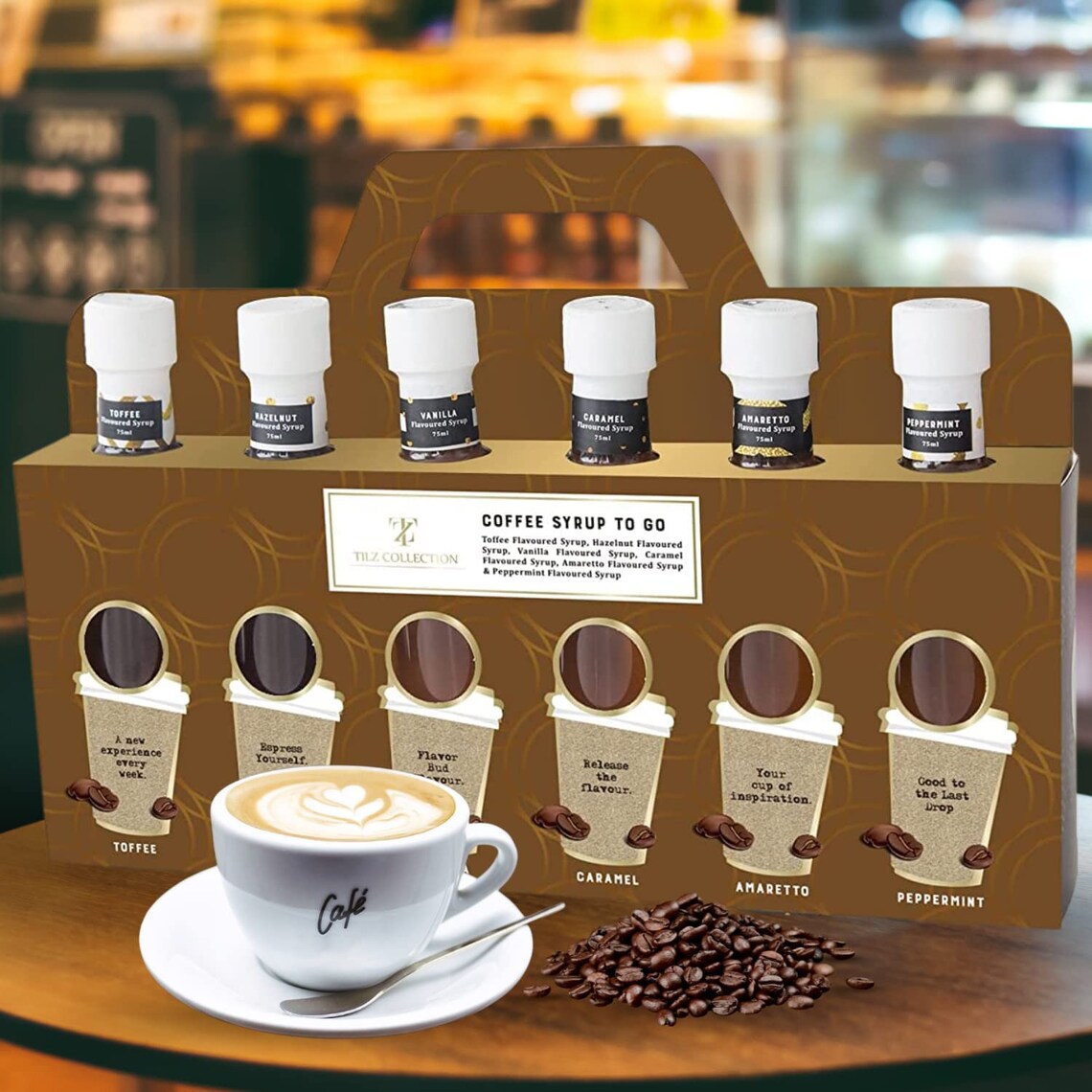 Coffee Syrup Coffee Syrup Gift Set of 675ml Assorted Etsy