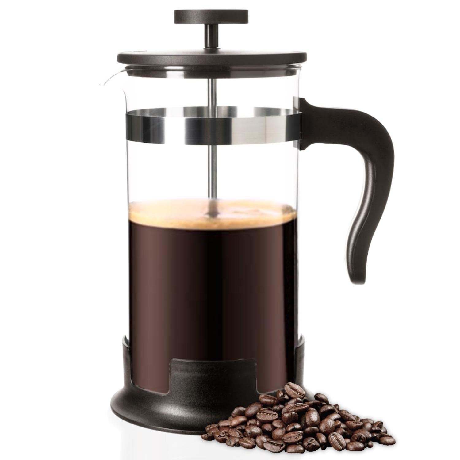 1500ml Coffee Pots, 12 Cup Coffee Maker with Reusable Filter, Black -  AliExpress