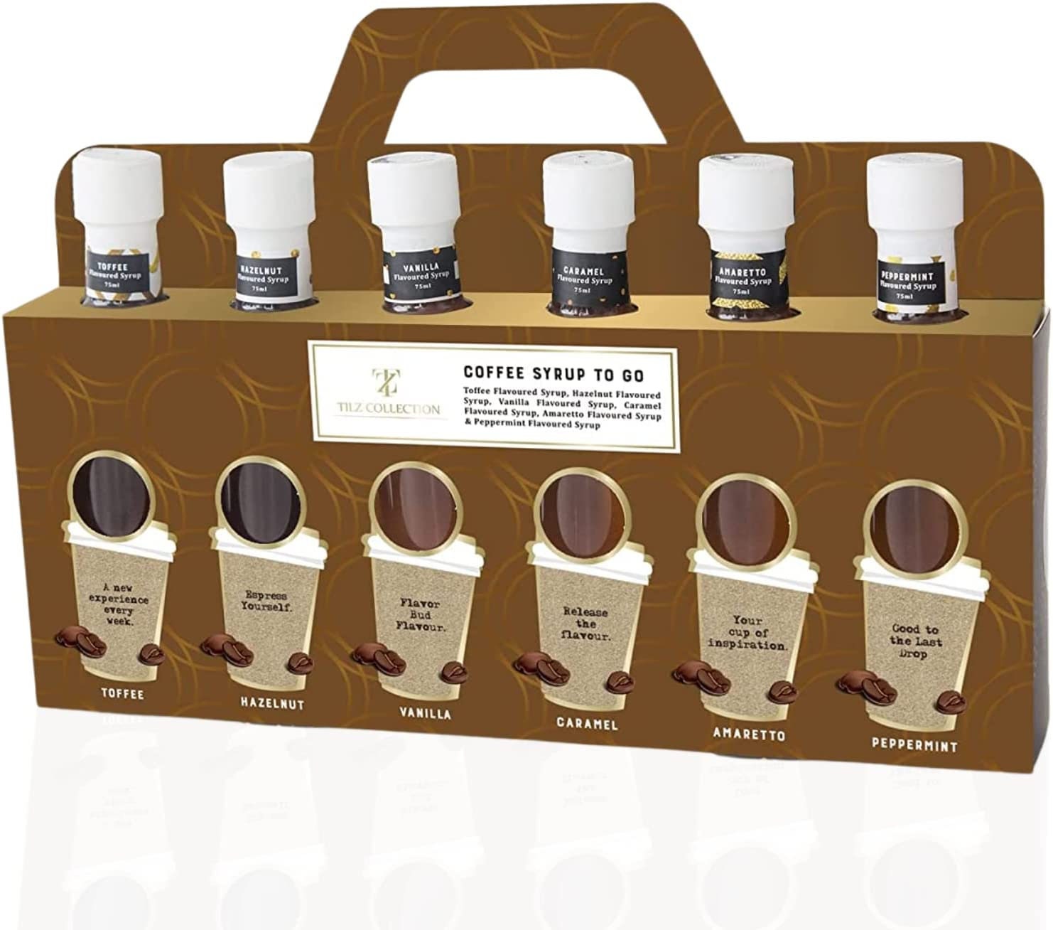 Coffee Syrup Coffee Syrup Gift Set of 675ml Assorted Etsy