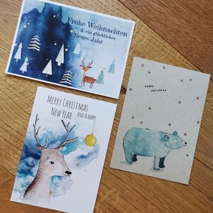 Postkarten-Set, 3 Stück, A6