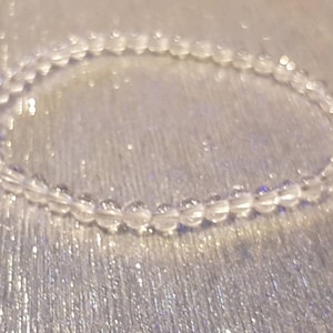 Clear Quartz crystal elastic bracelet Master healer UK free delivery
