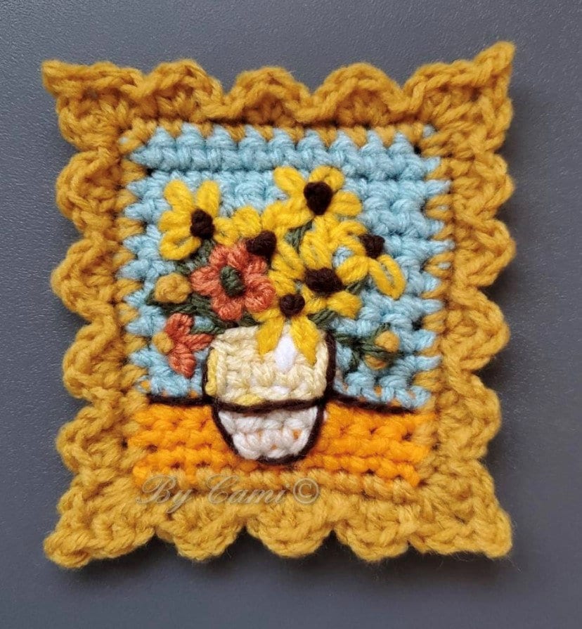 Mini-Makes Crochet Along – Mini Paint Palette Crochet Pattern