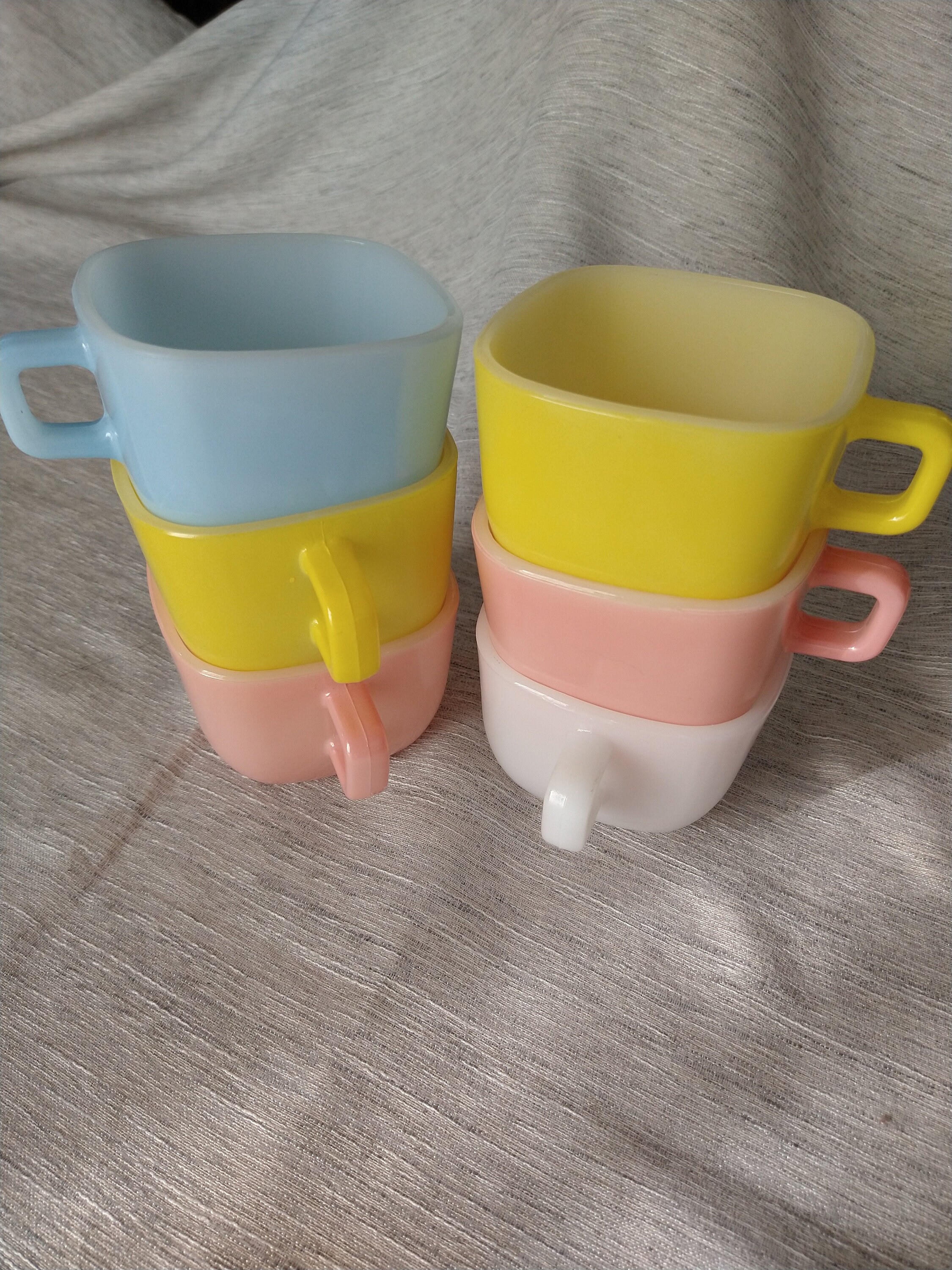 Glasbake Mug Set Etsy