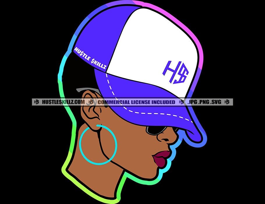 Baseball Cap Hat Short Hairstyle 