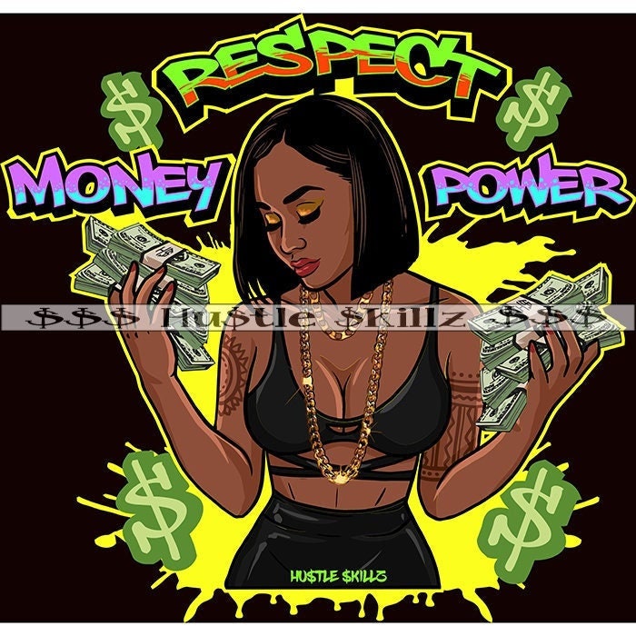 Money, Power, Respect' Custom Graphic Short Sleeve T-Shirt To