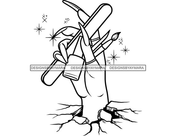 Nail Studio Beauty Salon Hand Care Isolated Icon Stock Vector -  Illustration of hand, equipment: 153176623
