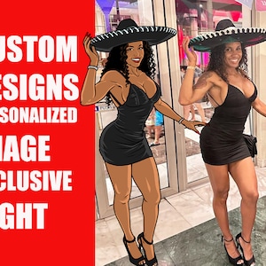 Custom Graphic Design Service Professional Design Services Expert Custom Request Cartoon Character Portrait Business Logo Exclusive Rights