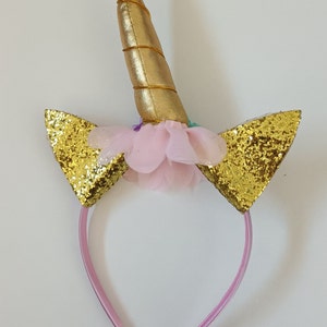 Kit DIY serre-tête licorne enfant fêtes image 5