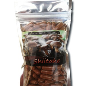 Shiitake Extract 400mg ( (30% Polysaccharides ), Vegan Capsules