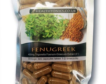 Fenugreek Extract ( 1,600mg ), Vegan Capsules