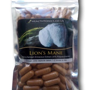 Estratto di fungo criniera di leone (10:1 equivalente a 4.000 mg), capsule vegane