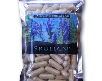 Skullcap Extract (10:1 Equivalent to 3,500mg) Vegan Capsules