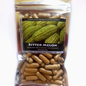 Extrakt av bittermelon (20:1) 30–90 veganska kapslar