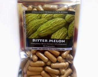Bitter Melon Extract ( 20:1 ) 30-90 Vegan Capsules
