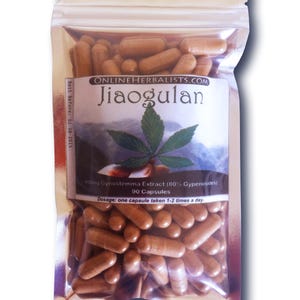 Jiaogulan ( 70:1 equivalent to 28,000mg ), Vegan Capsules