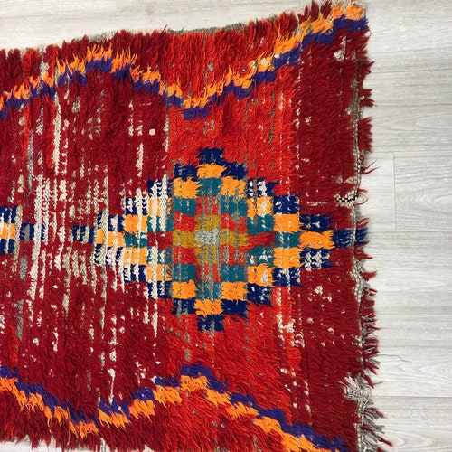 Shops Berber vintage red area vintage rug!
