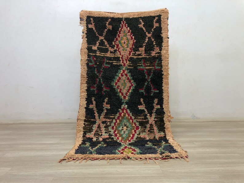 Area berber moroccan boucherouite outlet rug!