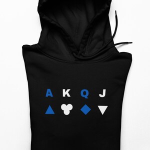 Moletom de pôquer AKQT
