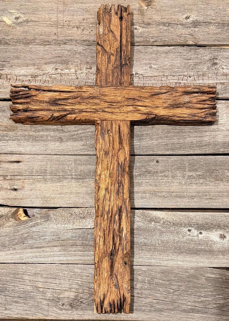 Rustic Cross Signs Large Rustic Wooden Cross - Etsy