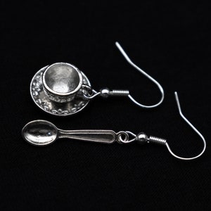 Earrings &quot;LOVESHAPES&quot; silver-colored new diy silver-plated motif animal egg sword mermaid glasses sweet tea lightning supernatural dragon dance series