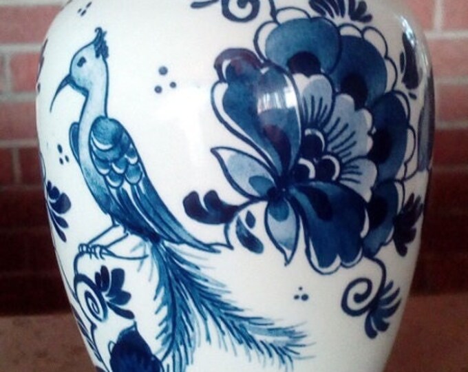 Vase Royal Goedewaagen blue Delft Handwork Holland Etsy