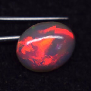 Ethiopian fire Opal Oval Shape fire opal Cabochon top quality opal gemstone AAA Natural multi fire Opal cabochon for jewelry making use.