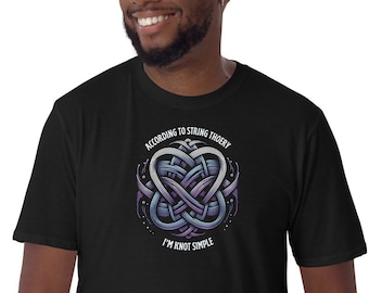String theory - graphic t-shirt | Physics & Science Inspired