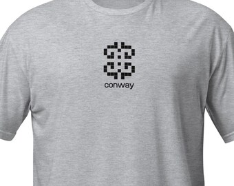 Conway’s Game of Life T-Shirt - Achim’s P4 Cloverleaf Shirt for Math & Science Lovers