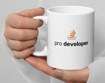Coffee mug with funny design for developers | programmer gift