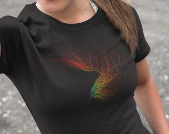 Collatz conjecture maths visualization t-shirt - Unisex