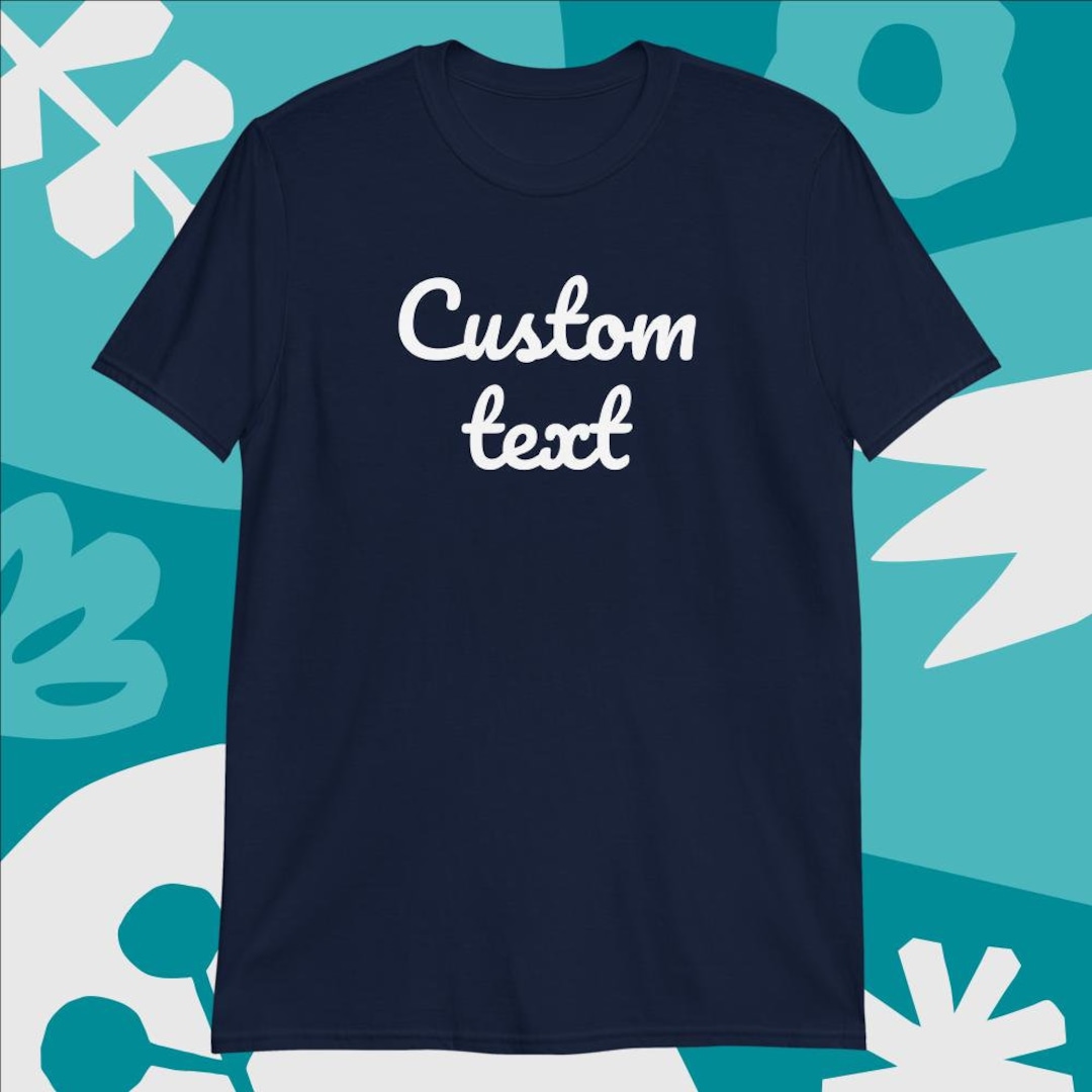 Personalized Tshirt, Custom Tshirt, Personalized Gift, Personalized