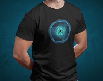 Generative art "Rotating polygons" t-shirt - Unisex