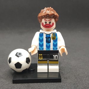 LEO MESSI custom personnage minifig LEGO city Football paris PSG #L003