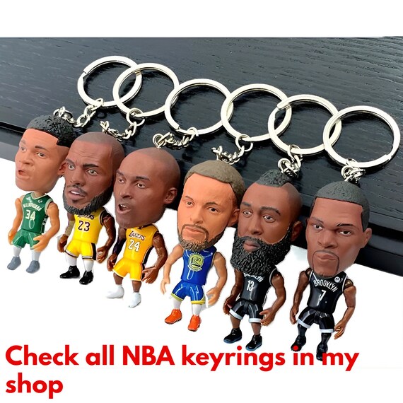 Klay Thompson NBA Keychain Golden State Warriors Miniature