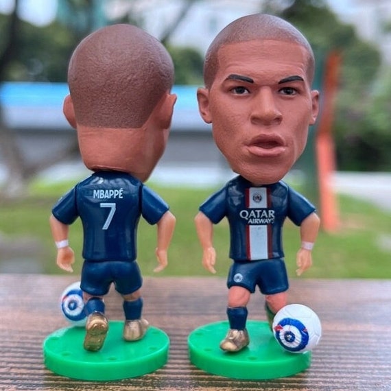 Kylian Mbappe PSG 3D Mini Figure Porte-clés, cadeau danniversaire