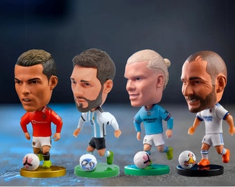 Mini jugadores 3D, Minifiguras 3D de estrellas de fútbol, Mini fútbol, Regalo de fútbol, Regalos de cumpleaños, Mini figuras personalizadas