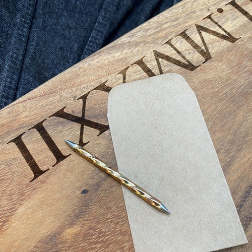 Cowboy Copper Toothpick Reverse Twist Etsy