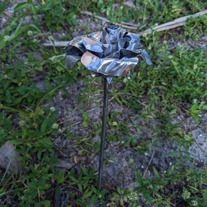 Aluminum Rose - Perfect for anniversary gifting, birthday, mother&#39;s day, holiday/christmas/valentine&#39;s day