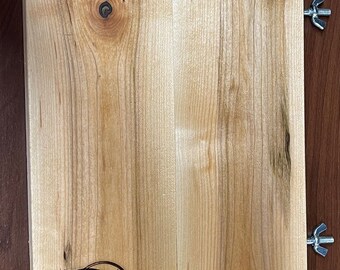 Medium Flat Oak Perch