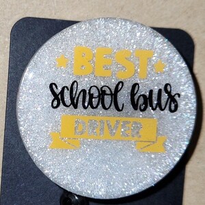 Badge Reel, Appreciation, School Bus
