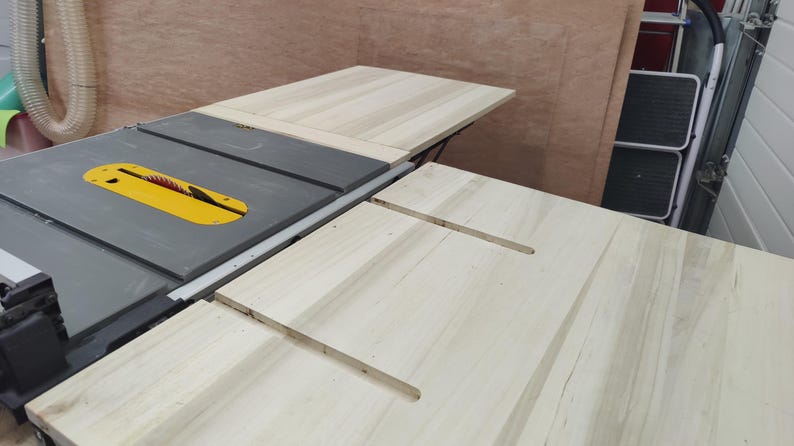 DIY DeWalt DWE7492-QS, DWE7491-RS & DWE7485 Expandable Table Saw Plans - Metric and Imperial image 6