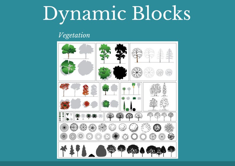 Dynamic Block Views Autocad 5000+ DYNAMIC BLOCKS for AUTOCAD - Revit - Sketchup - Etsy