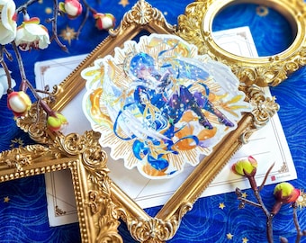 Stickers holographiques L'étoile solitaire