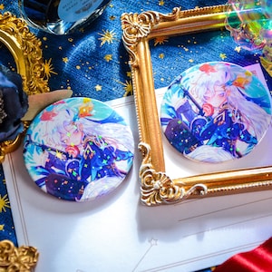 Heart of the Sea Neuvillette Holographic Big Badge